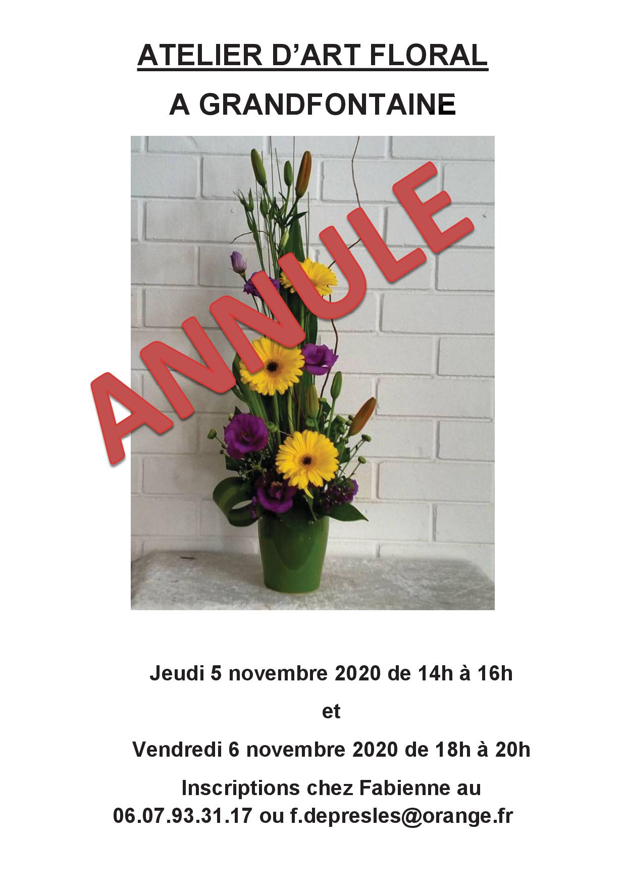 atelier d’art floral