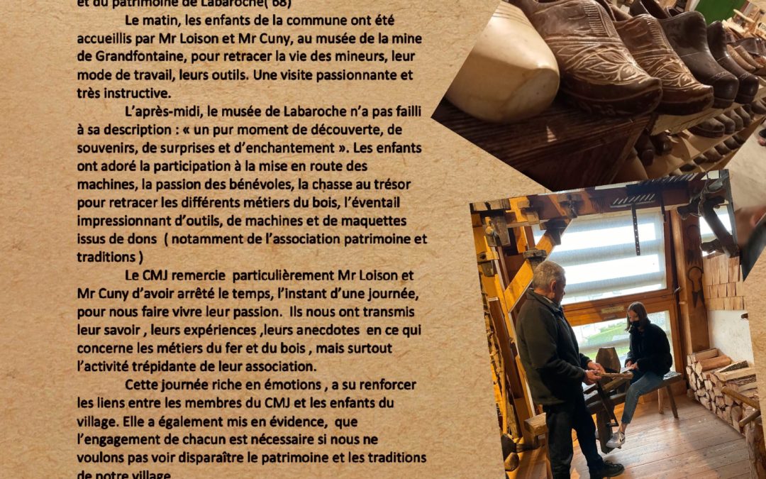 Sortie au Musée des métiers du bois et du Patrimoine à Labaroche