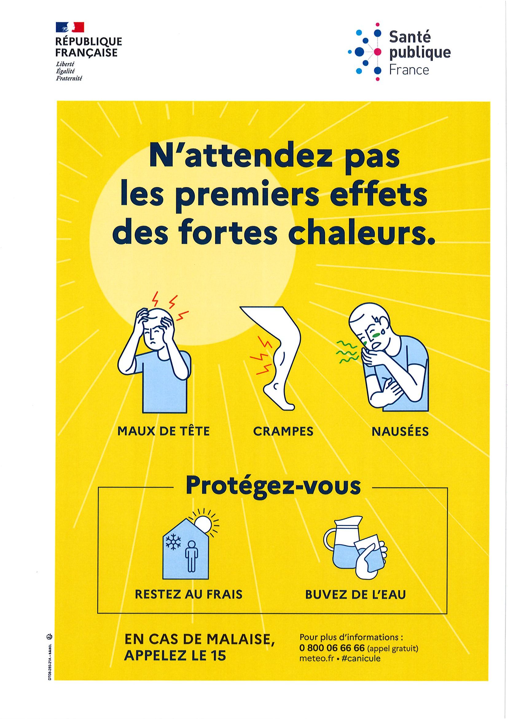 COMMUNICATION FORTES CHALEURS