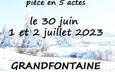 LE THEATRE MULTICOLORE – Représentations les 30 juin, 1er et 2 juillet 2023