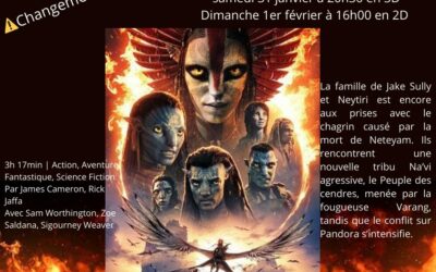 CINÉMA LE ROYAL A ROTHAU – AVATAR – MODIFICATION DE DATE