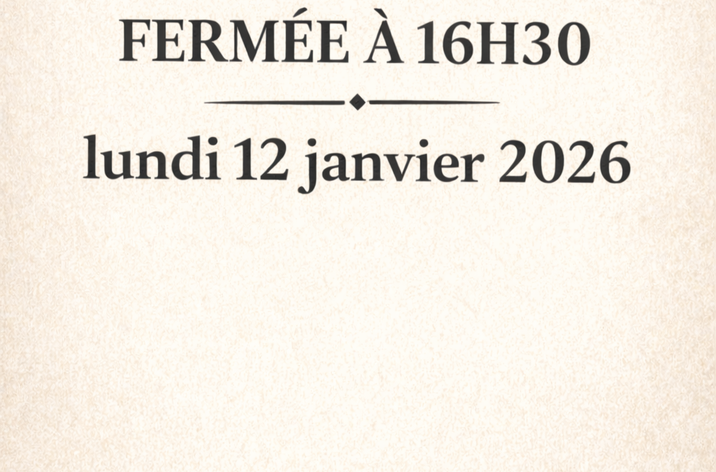 FERMETURE DE LA MAIRIE