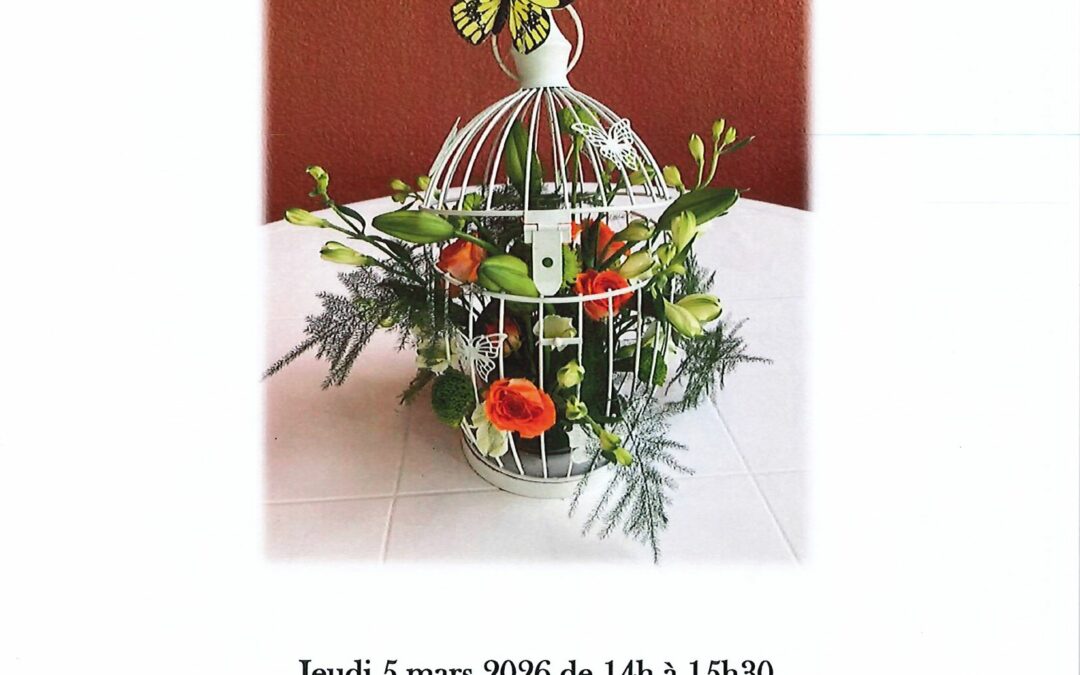 ATELIER D&rsquo;ART FLORAL DE MARS