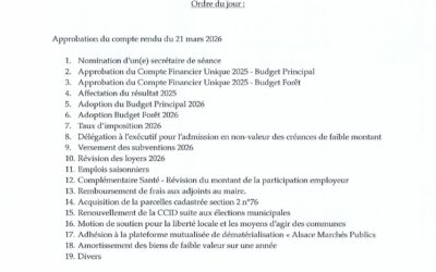 CONSEIL MUNICIPAL DU 24/04/2026 A 20H