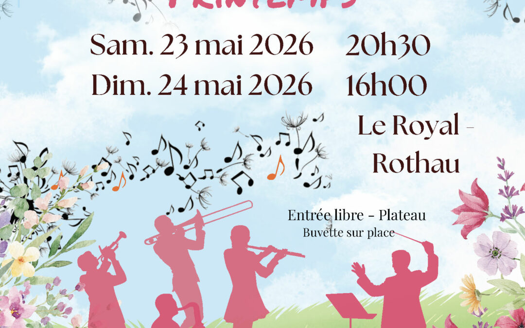 CONCERT DE PRINTEMPS – HARMONIE-FANFARE DE ROTHAU