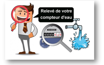 RELEVÉ COMPTEURS D&rsquo;EAU
