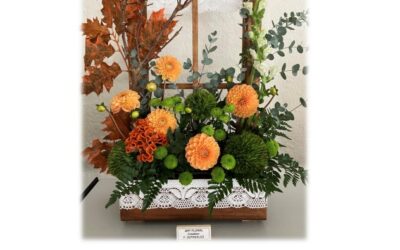 ATELIER D&rsquo;ART FLORAL DU MOIS DE SEPTEMBRE