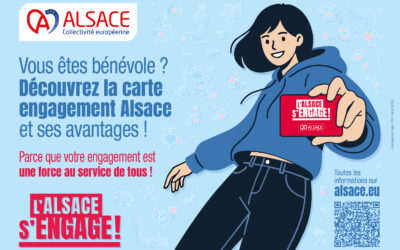 Découvrez la CARTE ENGAGEMENT ALSACE : nouveau dispositif pour remercier les bénévoles